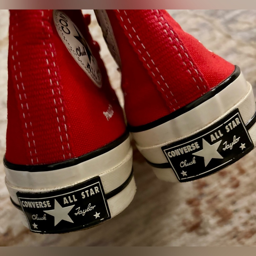 New! Converse Chuck 70 High Made with Love Sneakers - Picture 5 of 10